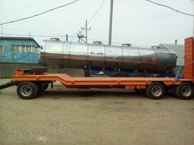 Прицеп трал БЗАП 9456 для перевозки ГНБ