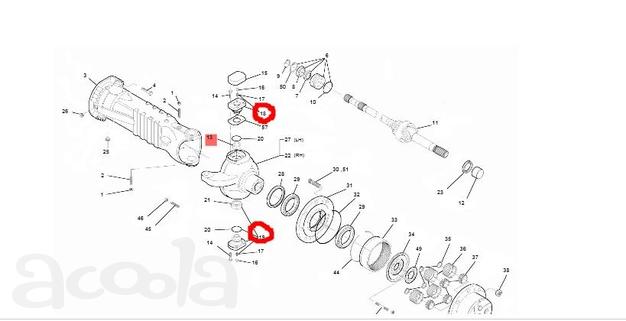 Запчасти на Hyundai Robex 1400W-7