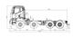 Самосвал FAW J6 8х4 CA3310P66K24T4E51 объём кузова 34 м3 куба грузоподъёмность 23 тонны 22940 кг снаряженная масса 19660 кг 20 тонн полная масса 42600 кг 43 тонны габаритные размеры автомобиля (длина/ширина/высота) 10290х2495х3450 мм двигатель CA6DM2